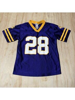 Minnesota Vikings Adrian Peterson #28 Jersey Youth Football Large (12-14) Boys